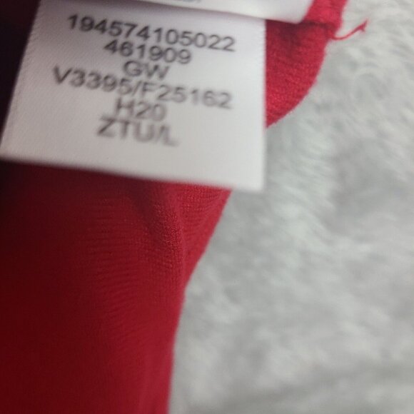 Lands End Long Sleeve Red Men's Traditional Fit Flagship‎ Flannel Shirt Size L - Picture 3 of 7